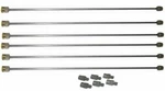 High Pressure Diesel Pipe Tube 36'' + Adapter Fuel Injection Pump Test Bench Ecs New. Price: $98.99.