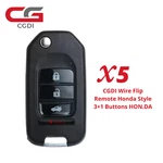 Cgdi Wire Flip Remote Honda Style 3+1 Buttons Hon.da New. Price: $43.95.
