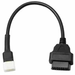 Goliton Delphi Motorcycle Obdii Pin 16 OBD2 Diagnostic Adapter Compa... New. Price: $22.32.