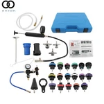 Universal 28PCS Radiator Pressure Tester, Vacuum Cooling System Tool Refill Kit New. Price: $52.53.