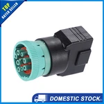 Universal 9PIN J1939 OBD2 16PIN Female Adapter Diagnostic Connector Pack Of New. Price: $15.38.