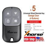 5X Xhorse Universal Wire Remote Key Garage Door 4 Buttons XKXH23EN For Vvdi Max New. Price: $29.95.