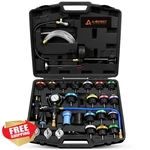 Adafirst Radiator Pressure Tester Vacuum Refill Tool Kit 28PCS Black New. Price: $94.99.