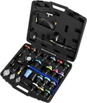 Jifetor Radiator Coolant Pressure Tester Vacuum Refill Tool Kit, Black Case New. Price: $91.67.