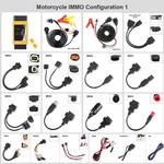 Obdstar Motorcycle IMM0 Kit Full Adapters For X300 Plus/ Dp/ PRO4 Used. Price: $299.00.