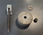 Kent Moore J-29712-1 & Axle Shaft Bearing Removal Tool Used. Price: $75.00.