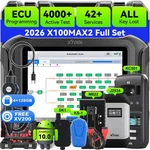 Xtool X100MAX2 J2534 Programming Car Diagnostic Coding All Key Lost Scanner New. Price: $2906.00.