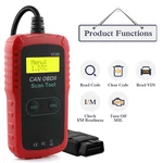 VC300 Universal Eobd OBD2 Code Reader Scanner Check Engine Light Diagnostic Tool New. Price: $15.99.