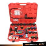 33PCS Radiator Pressure Tester Coolant Purge Refill Vacuum Cooling System Kit New. Price: $64.51.