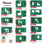 Xhorse MQB48 13 Full Set Adapters XDNPM3GL No Disassembly Soldering From Usa New. Price: $259.00.