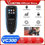 Vdiagtool VC300 Thickness Gauge For Car Paint Tester Coating Meter Lcd Backlight New. Price: $49.99.