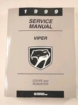 1999 Dodge Viper Factory Service Manual Used. Price: $26.95.