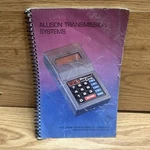 Allison Transmission Pro-link 9000 User Guide J-38500-303 & 207009 Good. Price: $27.99.