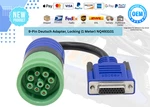 New Nexiq 9-PIN Deutsch Adapter, Locking (1 Meter) NQ493101 (oem Part). Price: $328.00.