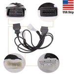 Obdstar TOYOTA-30 V2 Cable Connecter Supports 4A And 8A-BA Types New. Price: $36.95.