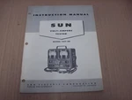 Sun Electric Volt-ampere Tester Model VAT-20 Instruction Manual Used. Price: $14.75.