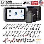 Topdon Ultradiag Wireless Motorcycle Diagnostic Scan Active Test E-cu Reset New. Price: $799.00.