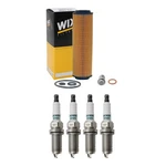 Wix Engine Oil Filter & Denso Iridium Power Spark Plugs Kit For W203 C230 L4 New. Price: $70.95.