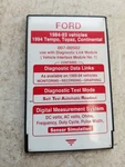 * Ford Rotunda Ngs Card 84-93 1994 Tempo Topaz Continental 007-00502 Star Tester Used. Price: $50.00.