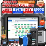 Xtool X100MAX2 All Key Lost Full Set & J2534 Ecu Programming Diagnostic Scanner New. Price: $2906.00.