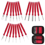 Xlwjbes Upgraded Terminal Removal Tool Kit, 21PCS Red Electrical Pin ... New. Price: $15.14.