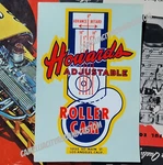 Vintage Hot Rod Decal Howards Roller Cams Drag Racing Nhra Gasser Bonneville Old For. Price: $59.99.