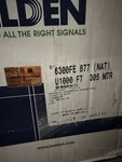 Belden 6300FE 877 Shielded 18AWG Cmp Plenum Cable 600FT Open Box New. Price: $195.00.