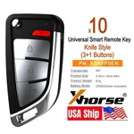 10X Xhorse Universal Smart Remote Key Knife Style 4 Buttons XSKFF0EN For VVDI2 New. Price: $205.00.
