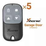 5PCS Xhorse XKXH23EN New Second Generation Wire Remote Key Garage Door 4 Buttons. Price: $29.95.