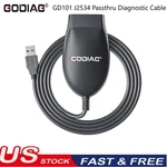 Godiag GD101 Compatible J2534 Passthru & ELM327 Diagnose J1979 Diagnostic Cables New. Price: $24.99.