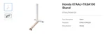 Complete Honda Adas Calibration Target Set Used. Price: $650.00.