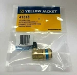 Yellow Jacket 41318 Automotive R134A Lo-side Coupler With 1/4" Flare New. Price: $45.70.