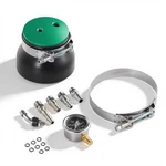 Turbo Boost Leak Tester 4", 3" 6061 Aluminum End Cap, 0-30 Psi Adapter Gauge Ran New. Price: $44.84.