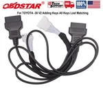 Obdstar FP-30 Cable For Toyota 8A-BA, 4A-BA Adding Keys All Lost Matching New. Price: $36.95.