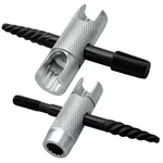 Vcyopn 2PCS Grease Fitting Tool, 4 Way Zerk Removal Silver & Black New. Price: $23.99.