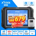 Xtool D9S V2.0 Bidirectional Ecu Coding OBD2 Diagnostic Scanner Full System New. Price: $849.00.