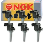 Pc Ngk 48680 U5060 Ignition Coils For ZZB1-18-100 XS2Z-12029-AA UF406T El New. Price: $192.93.