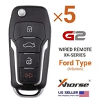 5X Xhorse Wire Flip Remote G2 Ford 4B XKFO21EN (new Version Of XKFO01EN). Price: $45.95.