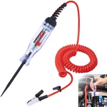 Test Light Automotive, 5-90V Dc With Voltmeter, Red And Black New. Price: $14.85.