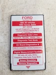 * Ford Rotunda Ngs 84-95 1996 Taurus Card 007-00508 Star Tester Used. Price: $40.00.