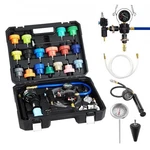 Coolant Pressure Tester Kit, 47PCS Radiator Vacuum Refill With 3 Metal Adapt New. Price: $104.26.