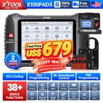 Xtool X100PAD3 V2.0 Immo Diagnostic Key Programming OBD2 Scanner 38+RESETS New. Price: $849.00.