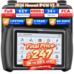 Xtool IP616 V2.0 Auto Diagnostic Scanner Full System Key Programming Free Update New. Price: $309.00.