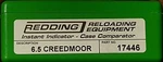 17446 Redding Instant Indicator Without Dial - 6.5 Creedmoor New Range Adapter. Price: $169.99.