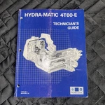 1990 Oem Gm Hydra-matic 4T60-E Transmission Technicians Guide Manual Used. Price: $10.00.