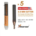 Usa Xhorse 2.5MM Milling Cutter For Condor Xc-mini Dolphin XP005 XC-007 XC-002 New. Price: $40.95.