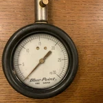 Blue Point Tire Pressure Gauge Snap-on 5-30PSI TPGF30 Used. Price: $18.81.