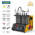 Autool CT200 Ultrasonic Fuel Injector Tester Cleaner Cleaning Machine 6 Cylinder New. Price: $319.99.