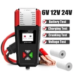 6V 12V 24V Car Battery Load Tester Auto Charging System Analyzer With Printer Us New. Price: $39.99.