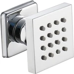 Cascada Modern Design 2 Square Body Spray Shower Jet With Built-in 16-NOZZLE... New. Price: $85.74.